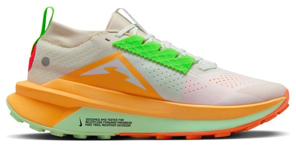 Chaussures Trail Nike Zegama Trail 2 Blanc Orange Vert Homme