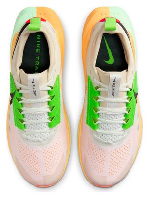 Nike Zegama Trail 2 Wit Oranje Groen Heren Trailschoen