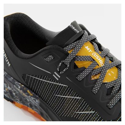 Zapatillas de trail Kiprun MT <strong>CUSHION </strong>2 Negro/Naranja