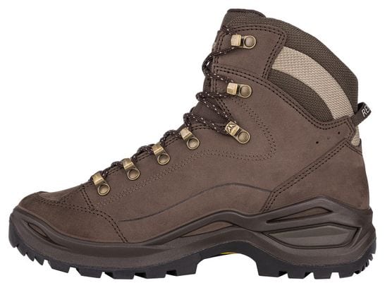 Wandelschoenen voor dames Lowa Renegade Evo Gore-Tex Mid Bruin