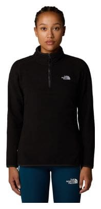 The North Face 100 Glacier 1/4 Zip Donna Polare Nero