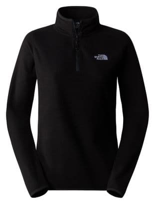 Polaire Femme The North Face 100 Glacier 1/4 Zip Noir