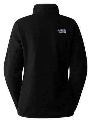 The North Face 100 Glacier 1/4 Zip Women's Fleece Black