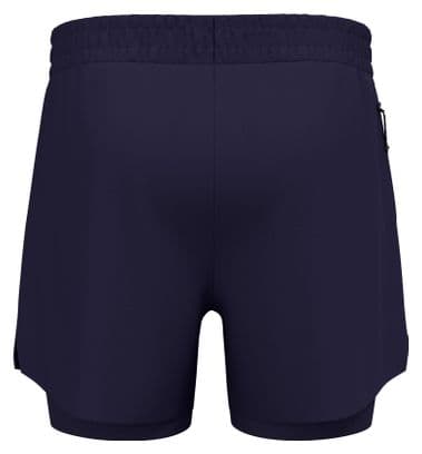 Odlo Zeroweight 5'' Dunkelblau 2-in-1 Shorts