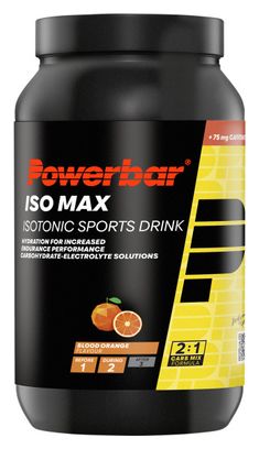 Boisson isotonique Powerbar Iso Max Orange Sanguine - 1200g