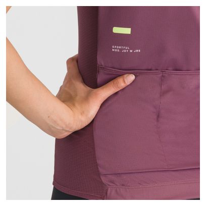 Sportful Starlight Damestrui met Korte Mouw Bordeaux