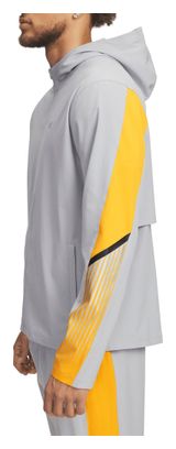 Chaqueta con capucha Under Armour Velociti Storm Gris/Naranja, Hombre