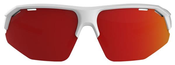 Lunettes AZR GALIBIER Blanc / Rouge Ecran Rouge Multicouche