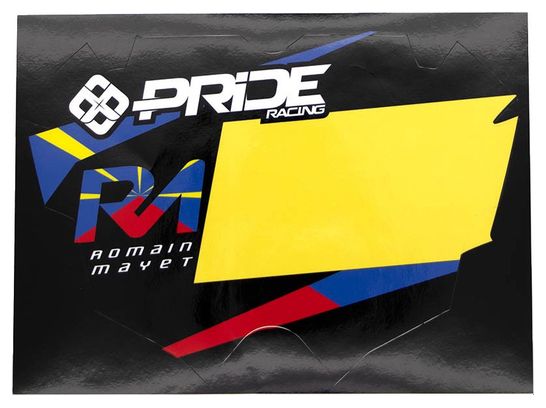 Pride Racing Mayet Replica Mini Plate Yellow