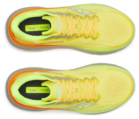 Zapatillas de running Saucony Guide 19 amarillas/naranjas para hombre