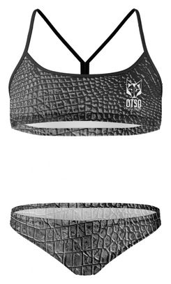 Women's 2-piece swimsuit Otso Snake Black