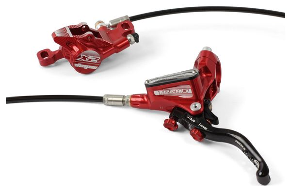 HOPE Front Break Tech 3 X2 Red Edition hose - Without rotor
