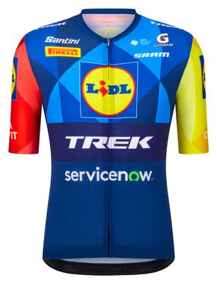 Maillot de manga corta Santini Team Lidl-Trek 2026 para hombre