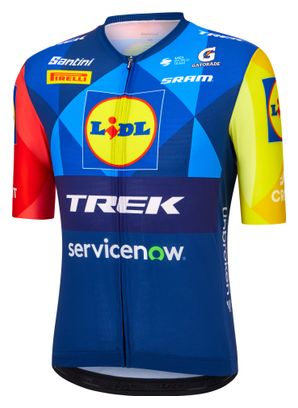 Maillot de manga corta Santini Team Lidl-Trek 2026 para hombre