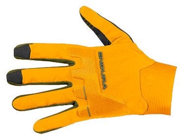 Lange Handschuhe Endura MT500 D3O Mandarine Orange