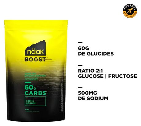Bevanda energetica Näak Boost Energy Cetriolo salato 975 g