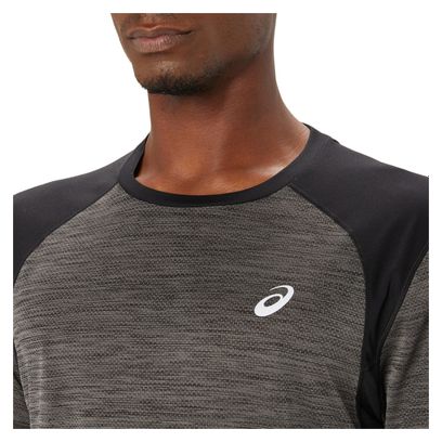 Maillot manches courtes Asics Road Noir Homme