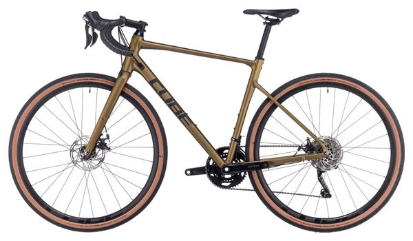 Gravel bike Cube Nuroad Pro Shimano GRX 10V 700 mm Vert Moss Metal 2023