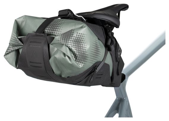 Acid Pack Pro 11L Saddle Bag Black Green