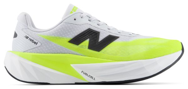 Chaussures Running New Balance FuelCell Rebel v5 Jaune/Gris Homme