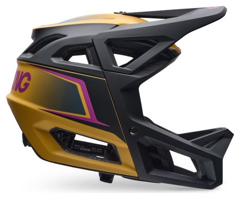 Casco integrale Fox Proframe RS Heatstack giallo