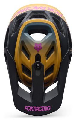 Casco integrale Fox Proframe RS Heatstack giallo