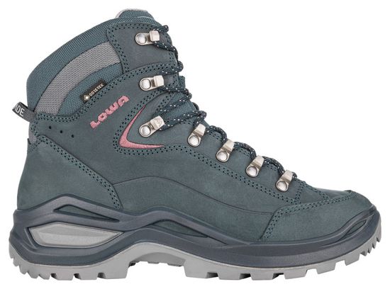 Chaussures de Randonnée Femme Lowa Renegade Evo Gore-Tex Mid Bleu