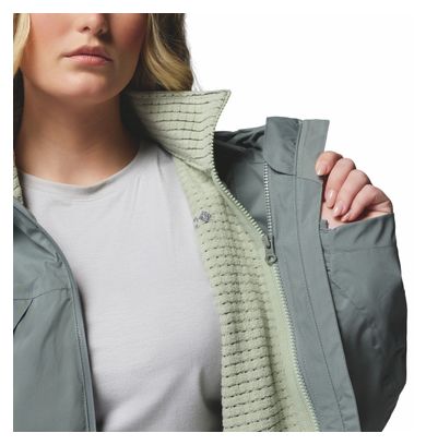 Columbia Trailborne 3-in-1-Regenjacke für Damen, grau
