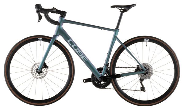 Cube Attain SLX Road Bike Shimano 105 12S 700 mm Smaragd Blue Green 2026