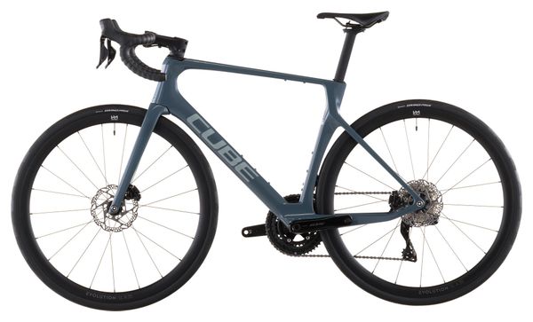 Cube Agree C:62 One Road Bike Shimano 105 Di2 12S 700 mm Storm Grey Blue 2026