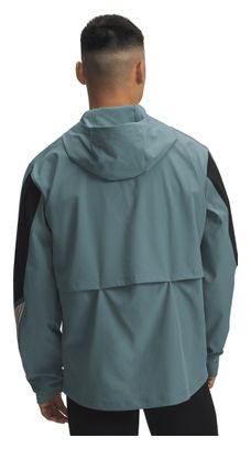 Giacca con cappuccio Under Armour Velociti Storm Green da uomo
