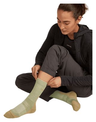 Icebreaker Merino Hike+ Crew Calcetines Mujer Verde