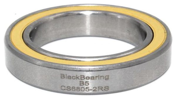 Black Bearing Ceramic 6805-2RS 25 x 37 x 7 mm