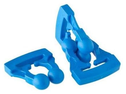 Pack 2 Attaches rapides Clip'on® bleu - Clip'on®