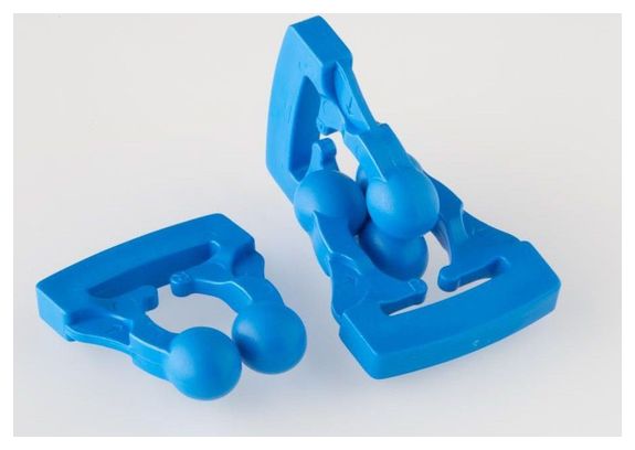 Pack 2 Attaches rapides Clip'on® bleu - Clip'on®