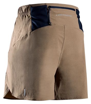 Pantalones cortos X-Bionic Corefusion Run Perform beige para mujer