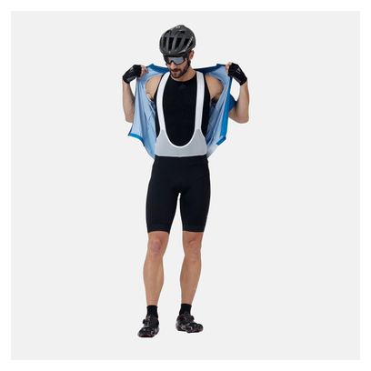Cuissard court à bretelles Odlo Zeroweight Noir/Blanc 
