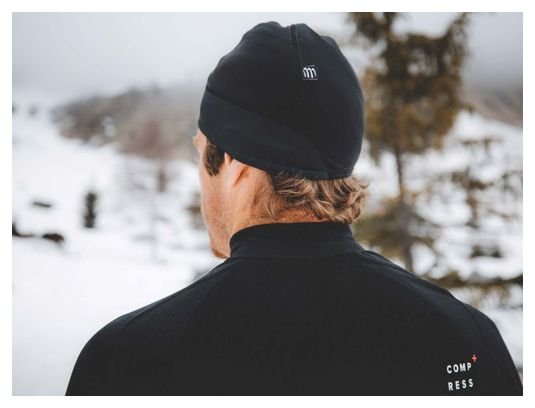 Compressport Hurricane Beanie Schwarz Unisex