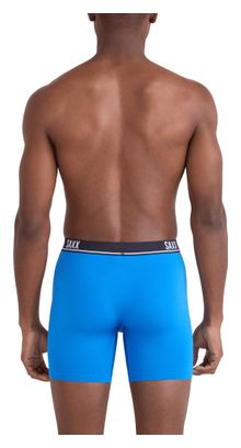 Saxx Essential Performance Mesh Brief Fly Boxershorts Blauw Heren (3-pack)