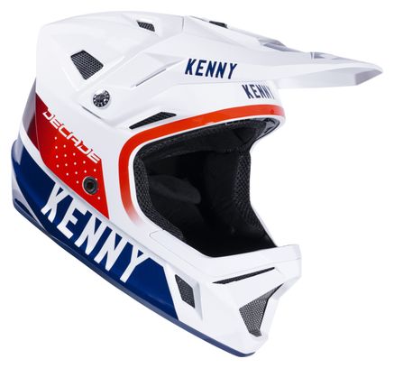 Kenny Decade Smash Patriot Full Face Helmet White