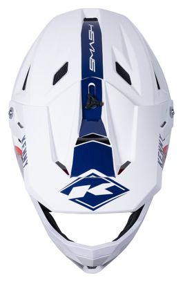 Kenny Decade Smash Patriot Full Face Helmet White