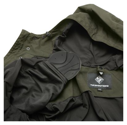 Tucano Urbano Magic Parka 2 in 1 Jacket Khaki Green
