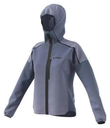 Chaqueta impermeable para mujer Terrex Agravic Windweave