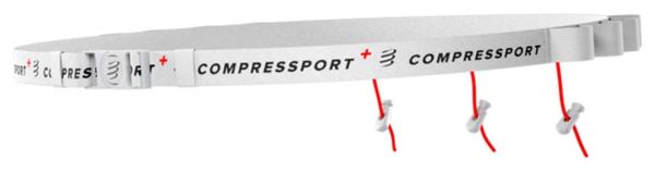 Cintura da corsa Compressport Cintura bianca a banana