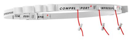 Cintura da corsa Compressport Cintura bianca a banana