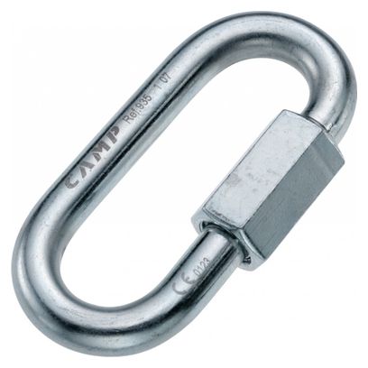 Oval Camp Oval Link 8 mm Zinc Plated