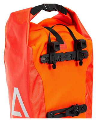 Acid City 20/2 RT SMLink 40L (2x20L) Pair of Bike Bags Flame Red Orange
