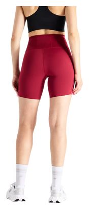 Pantaloncini da ciclismo New Balance RC Elite Storage 6in rossi da donna