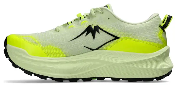 Chaussures Trail Asics Trabuco Max 3 Vert Jaune Homme