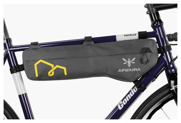 Apidura Expedition 5L Frame Bag Grigio / Giallo